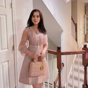Pink Girly Mini Dress